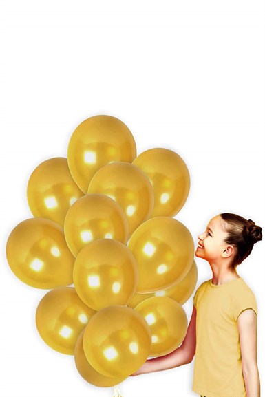 Altın Renk Metalik Balon