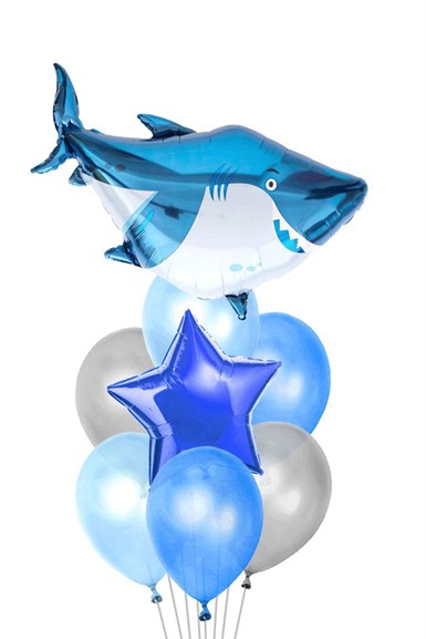 Baby Shark Temalı Balon Demeti