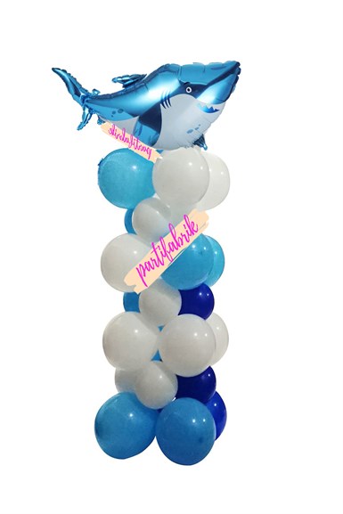 Baby Shark Temalı Balon Sütunu Stand