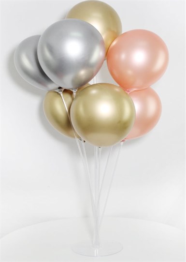 Balon Standı Krom Metalik Tonlar