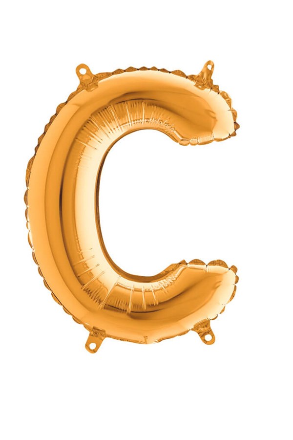 Harf Balon Altın Renk 100 cm C