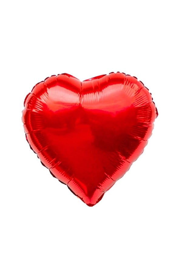 Kırmızı Kalp Folyo Balon 20 cm