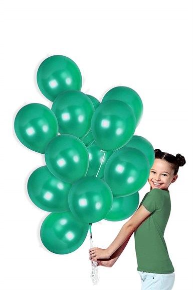 Koyu Yeşil Metalik Balon