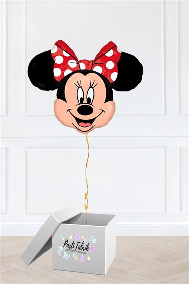Minnie Mouse Temalı Kafa Folyo Balon