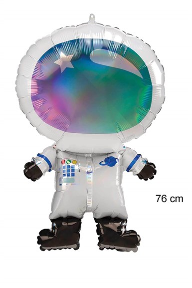 Astronot Temalı Folyo Balon