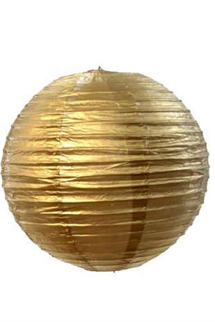 Gold Renkli Japon Feneri 30 cm