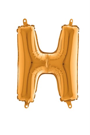 Harf Balon Altın Renk 100 cm H