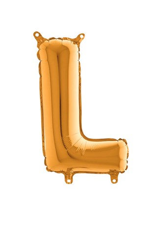 Harf Balon Altın Renk 100 cm L