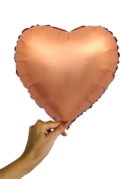 Krom  Kalp Folyo Balon 40 cm