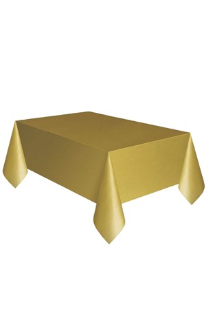 Masa Örtüsü Plastik Gold