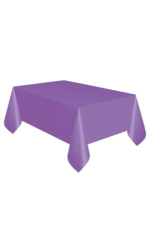 Masa Örtüsü Plastik Lila