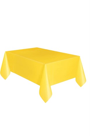 Masa Örtüsü Plastik Sarı