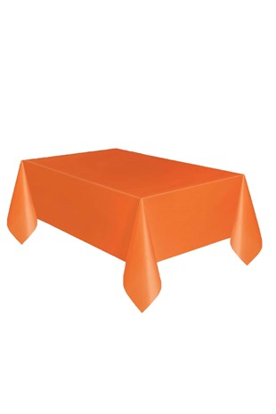 Masa Örtüsü Plastik Turuncu