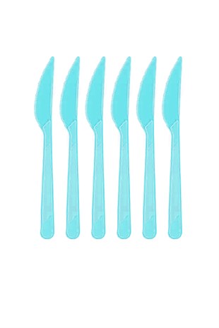 Mavi Plastik Bıçak 25 li