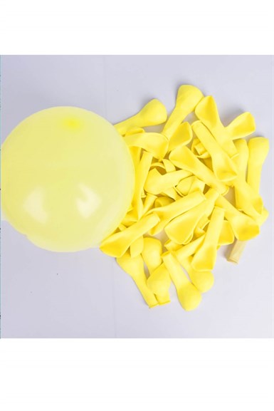 Mini Balon Pastel Renk 5 Adet