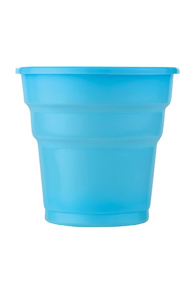Plastik Meşrubat Bardağı Mavi 10 lu