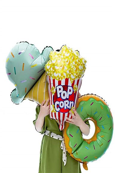 Popcorn Mısır Temalı Folyo Balon