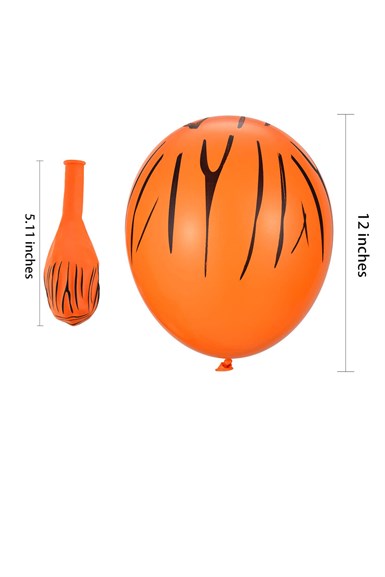 Safari Temalı Karışık Lateks Balon 5 li