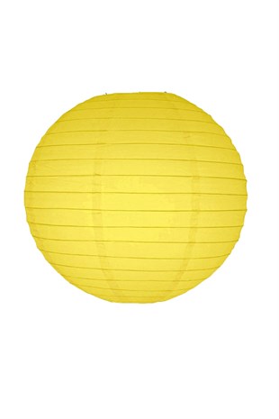 Sarı Renk Japon Feneri 30 cm