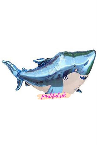 Sevimli Köpek Balığı Folyo Balon 100x65 cm
