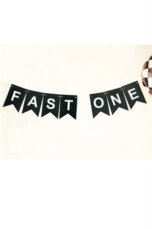 Yarış Arabaları Temalı  Fast One Banner