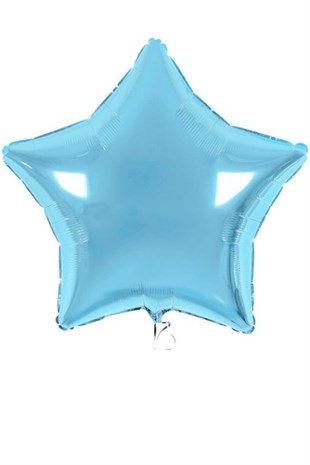 Yıldız Folyo Balon Mavi (40 cm)