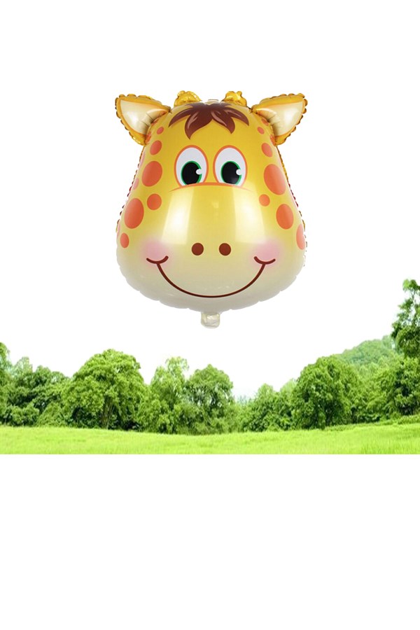 Zürafa Kafa Balon Safari Tema